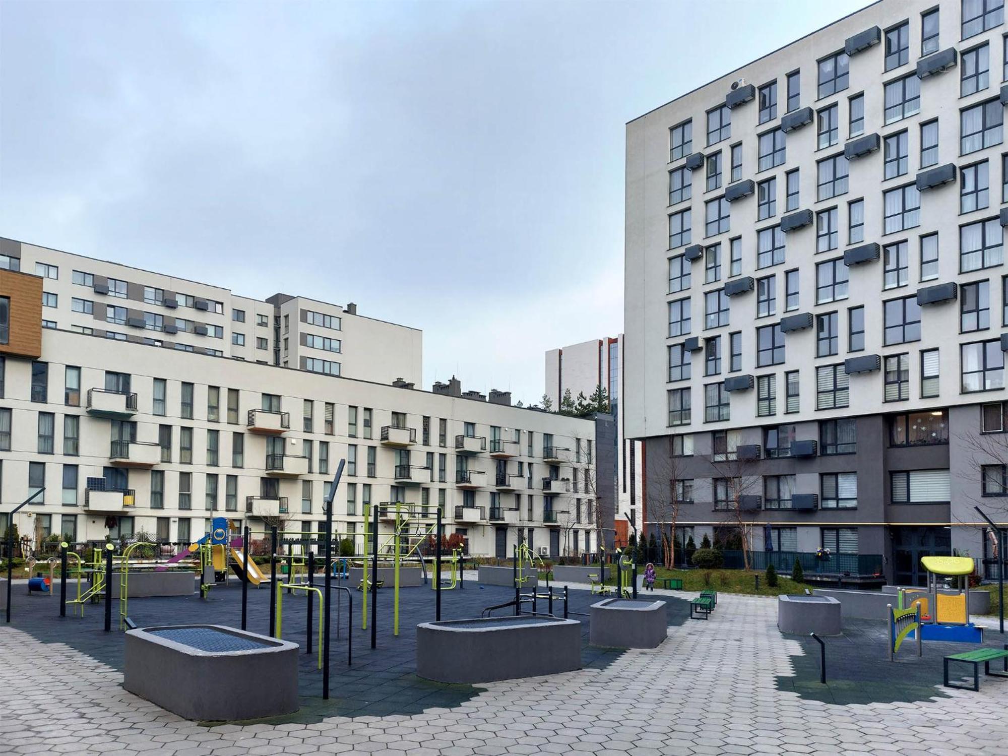 Новобудова Місто Трав, Р-Н Вікторії Гарденс Apartment Liov Exterior foto