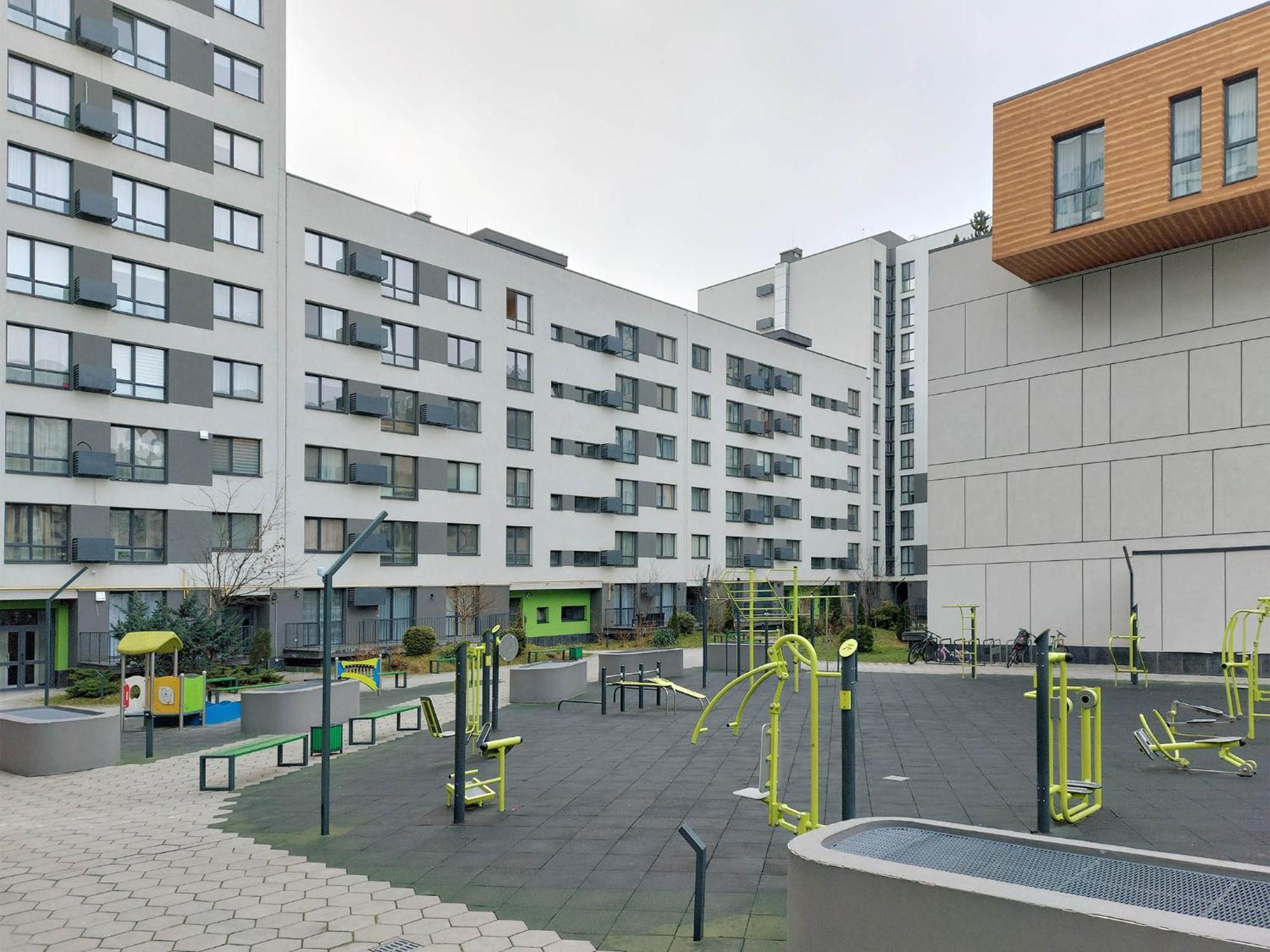 Новобудова Місто Трав, Р-Н Вікторії Гарденс Apartment Liov Exterior foto